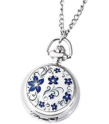 BUCHERER 懐中時計 グリーン 花柄 ペンダント ネックレス BUCHERER 懐中時計 グリーン 花柄 ペンダント ネックレス - メルカリ